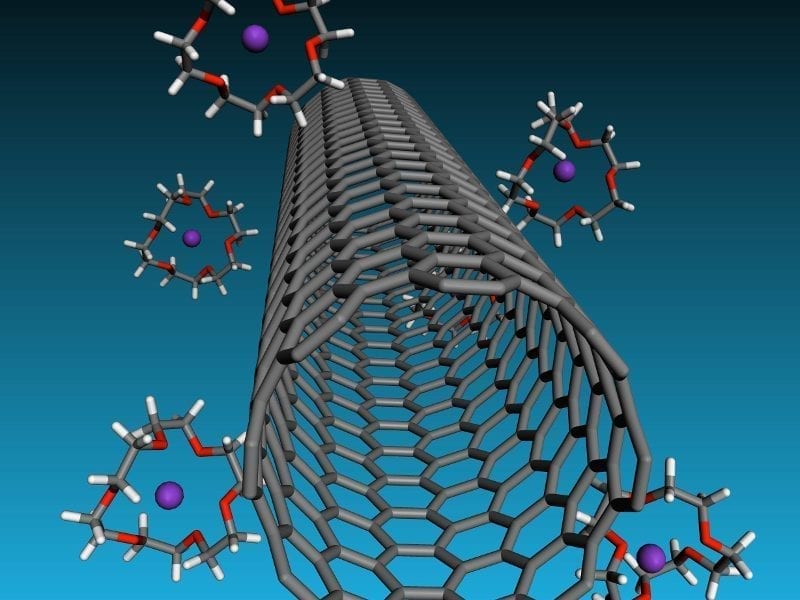 charge of carbon nanotubes