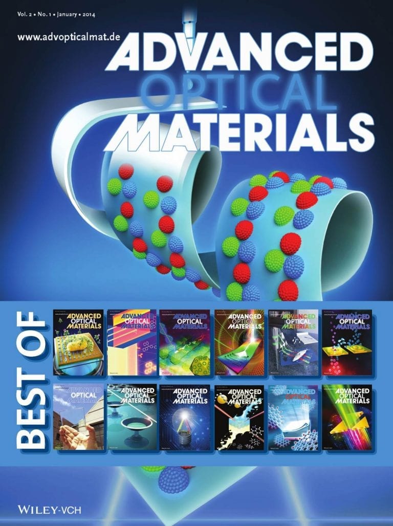 Advanced materials. Advanced Optical materials. "Advanced materials for Optics and Electronics" журнал обложка. "Advanced materials for Optics and Electronics" Cover 1997.