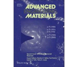 Advances In Bulk-Nanostructured Materials - Advanced Science News