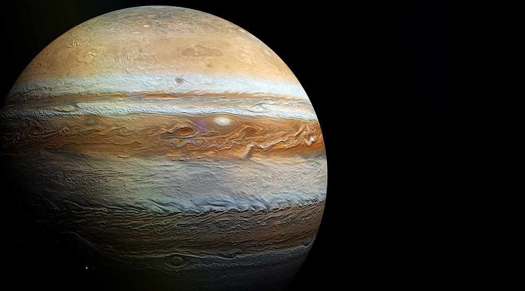 Image of the planet Jupiter.