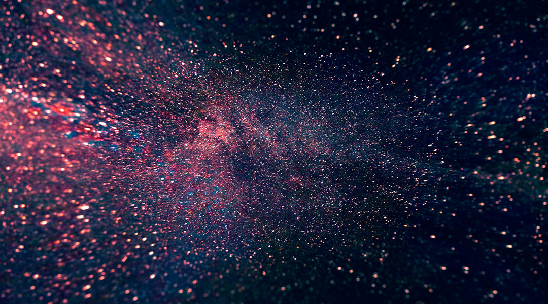 Abstract image of space.