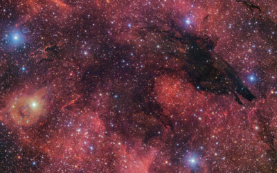 ESO reveals spectacular “Dark Wolf Nebula” in time for Halloween