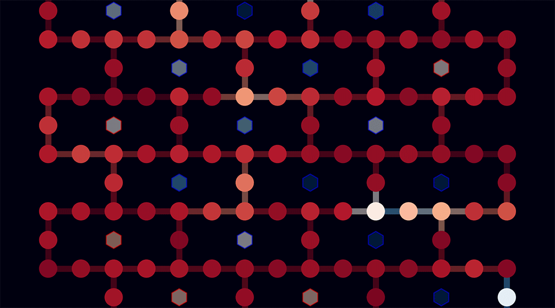 Abstract image of entanglement.