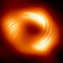 Polarized image of black hole Sagittarius A*.