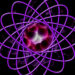 Abstract image of an atom.